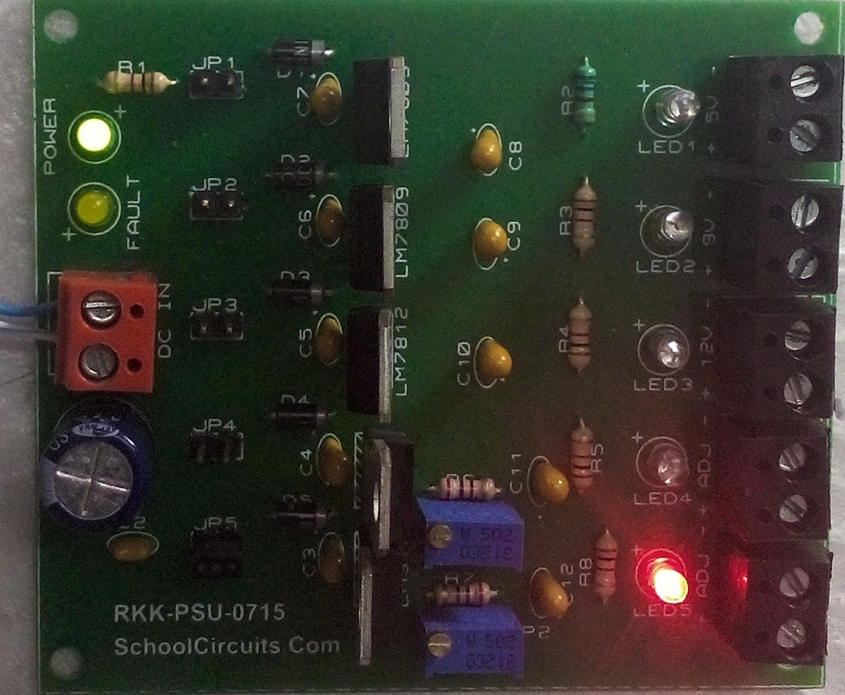 volrage regulator circuit board